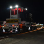 Railroad bridge inspection truck, Hi-rail equipment hauler